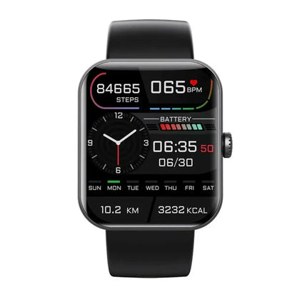 【All day monitoring of heart rate and blood pressure】 Bluetooth fashion smartwatch