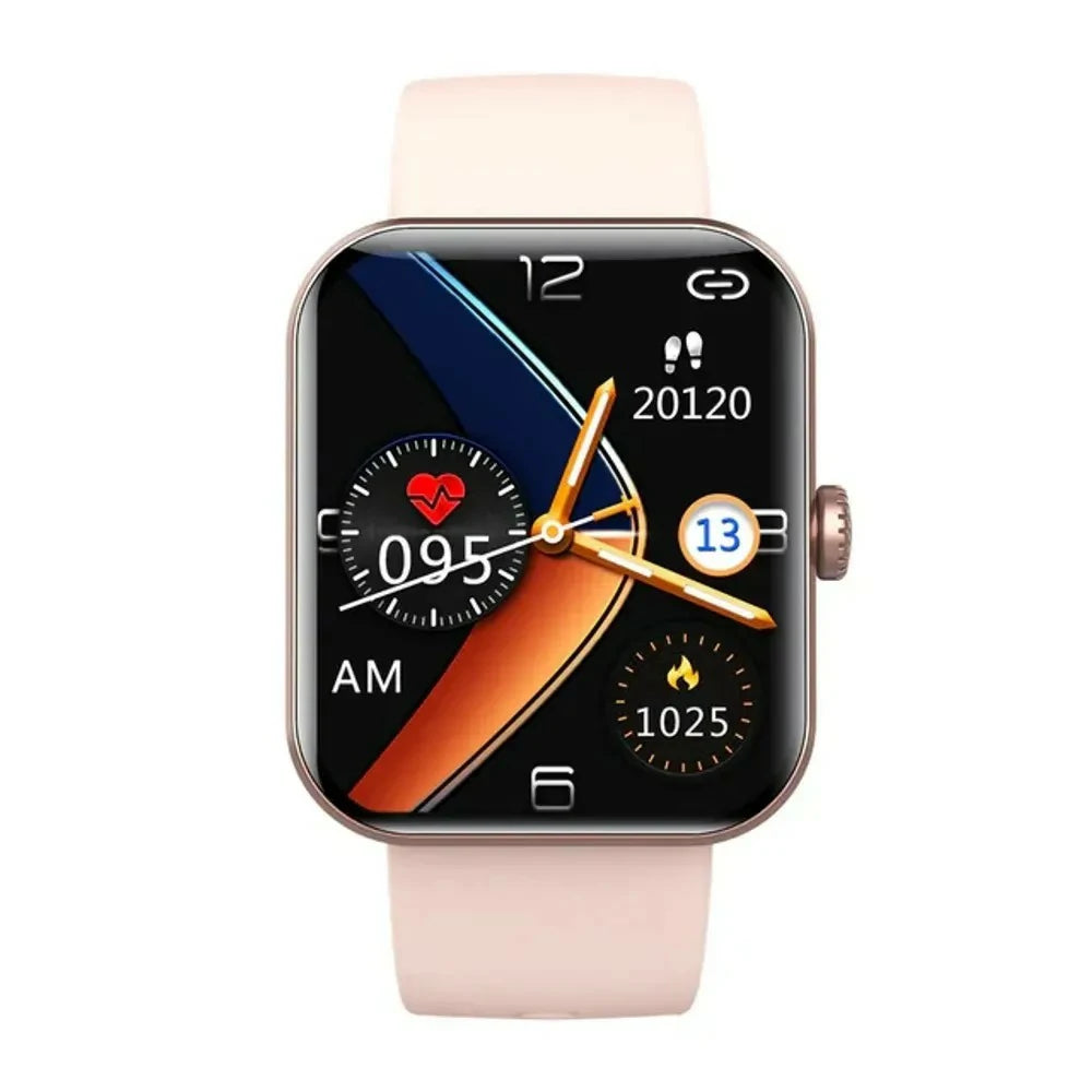 【All day monitoring of heart rate and blood pressure】 Bluetooth fashion smartwatch