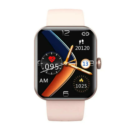 【All day monitoring of heart rate and blood pressure】 Bluetooth fashion smartwatch